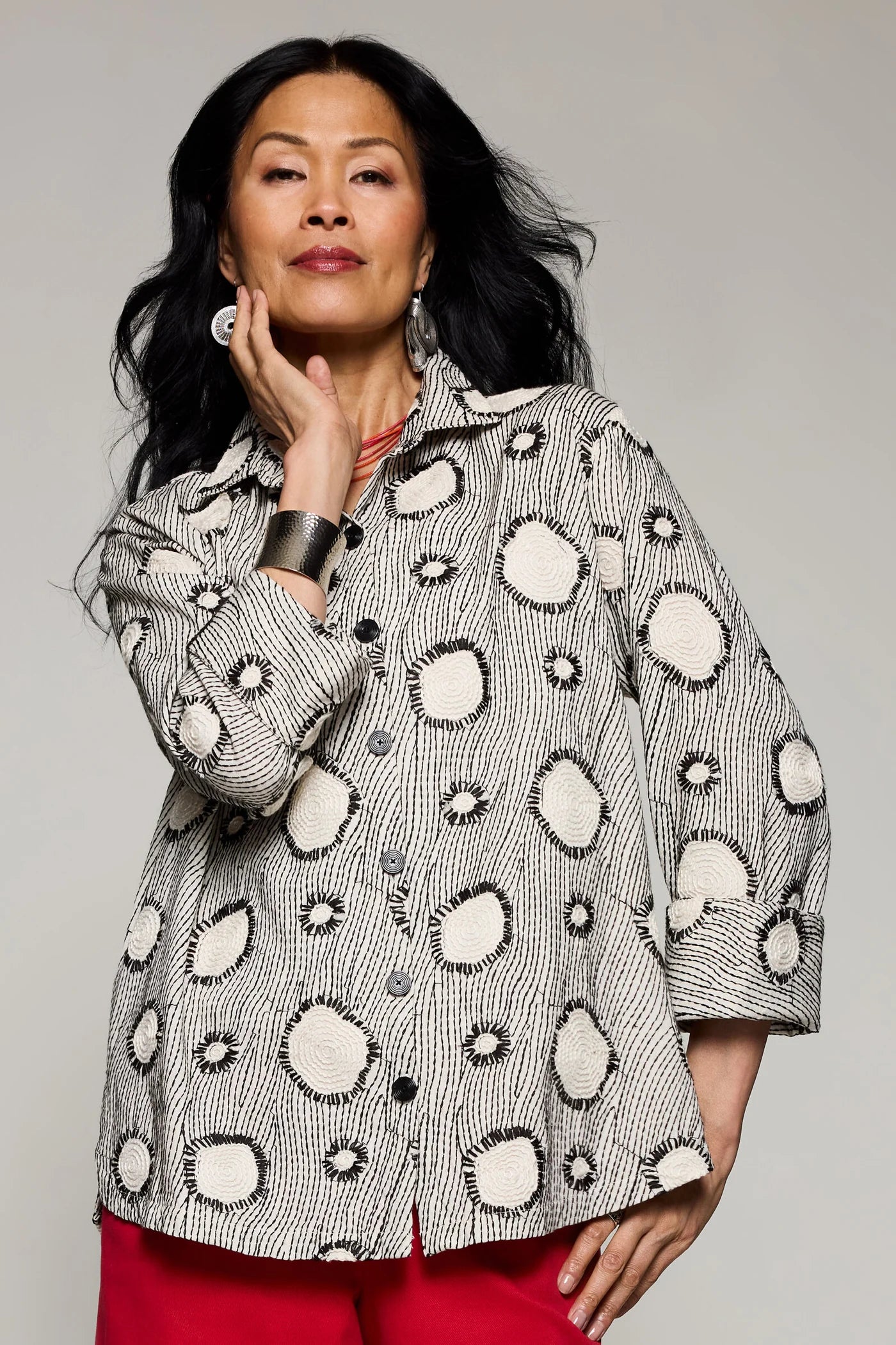 Embroidered Quinne Shirt