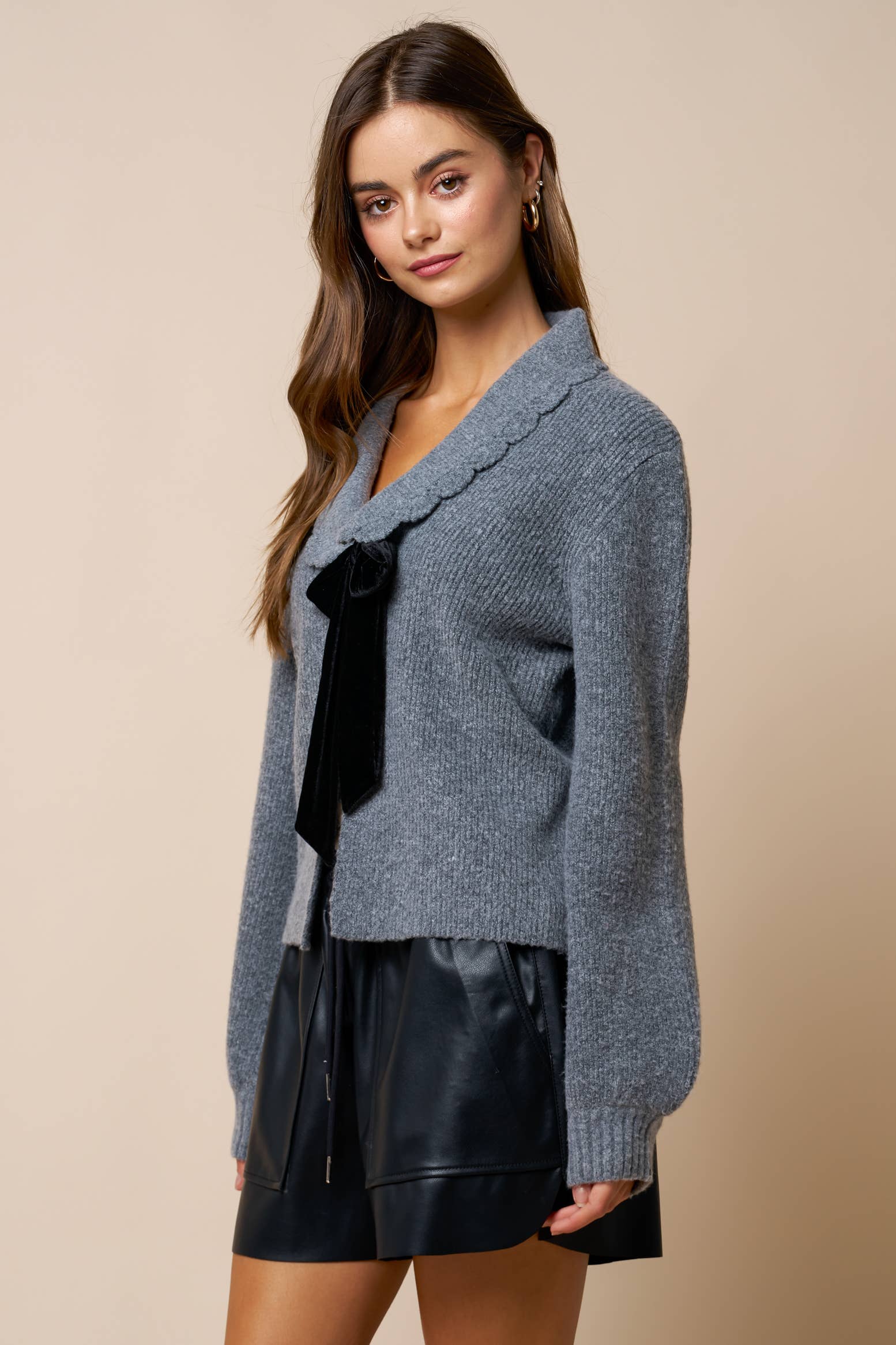 Jelly Collar Cardigan