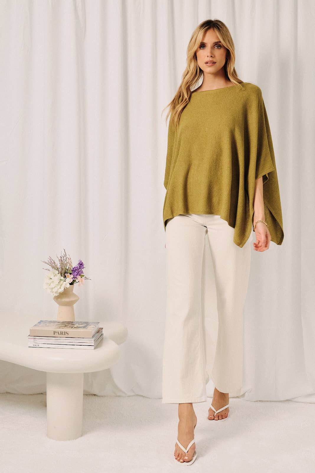 Lily Knit Sweater Cape