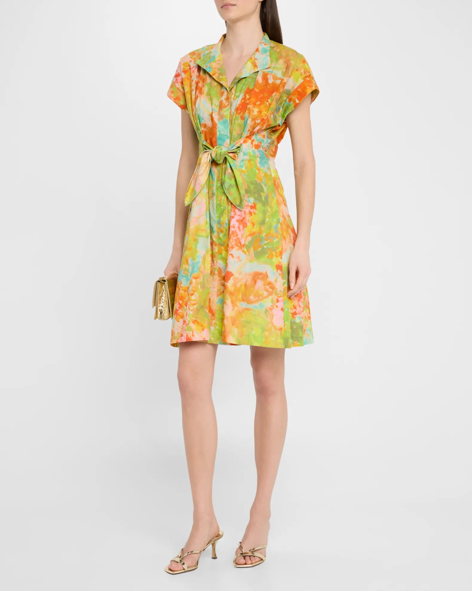 Rocky Floral-Print Shirtdress