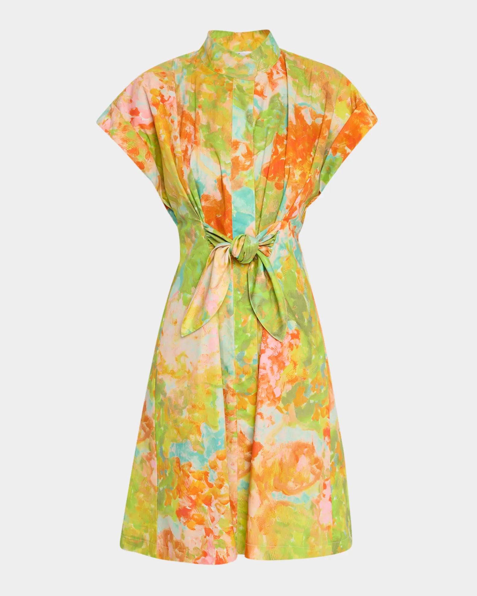 Rocky Floral-Print Shirtdress